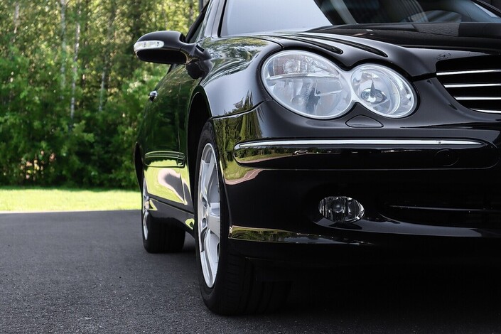Mercedes-Benz CLK 200 Kompressor Coupe, vm. 2005, 232 tkm (7 / 8)