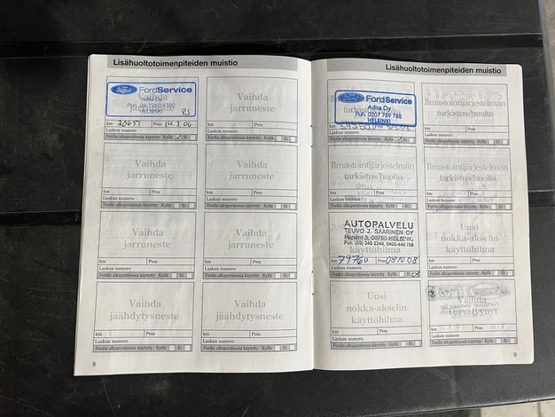 Ford Focus 1,6i 100hv Comfort Wagon, vm. 2004, 235 tkm (11 / 12)